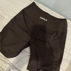 Aurora Women's Black Athletic Shorts